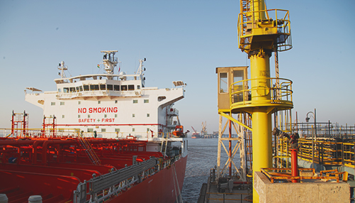 Modern Liquid Port Slide 3